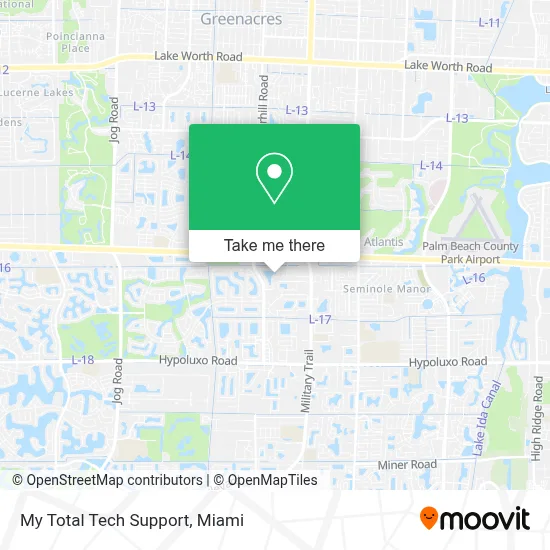 My Total Tech Support map