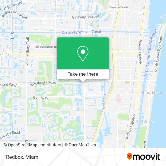 Redbox map