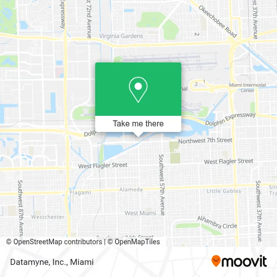 Datamyne, Inc. map