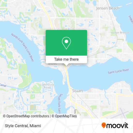 Style Central map