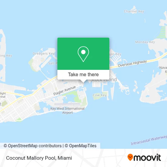 Coconut Mallory Pool map