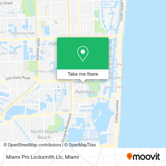 Miami Pro Locksmith Llc map
