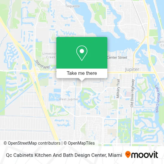 Qc Cabinets Kitchen And Bath Design Center map