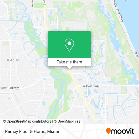 Ramey Floor & Home map