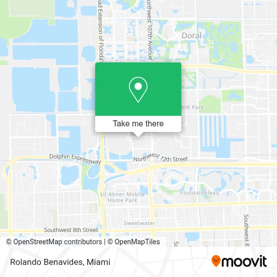 Rolando Benavides map