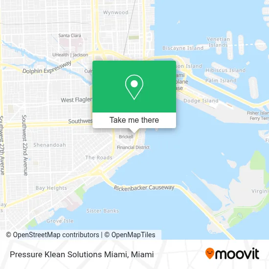 Pressure Klean Solutions Miami map