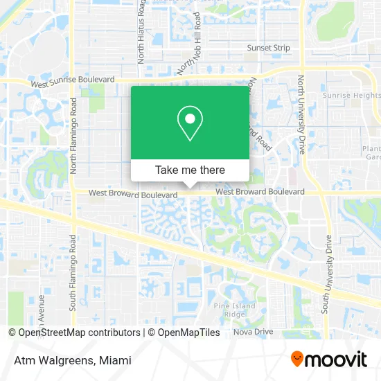 Atm Walgreens map