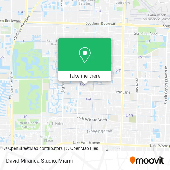 David Miranda Studio map