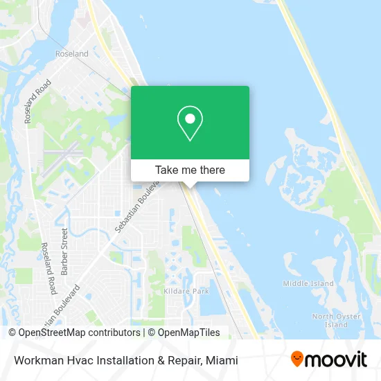 Workman Hvac Installation & Repair map