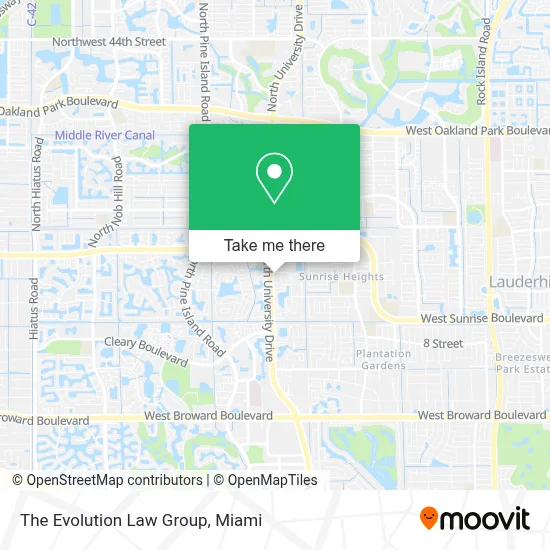The Evolution Law Group map