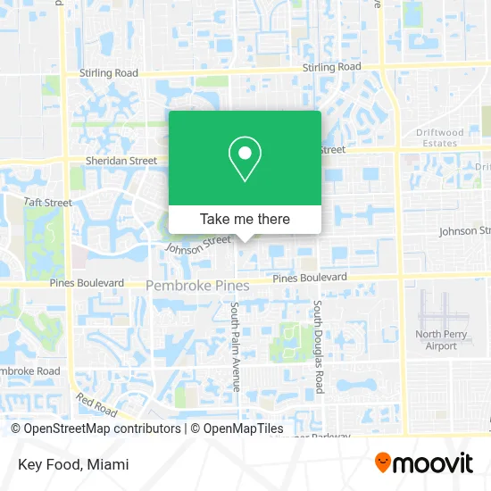 Key Food map