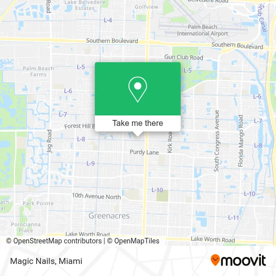 Magic Nails map