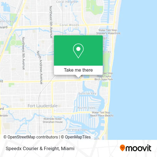 Speedx Courier & Freight map