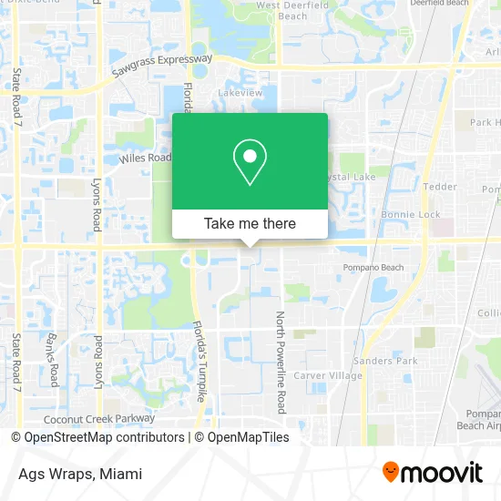 Ags Wraps map
