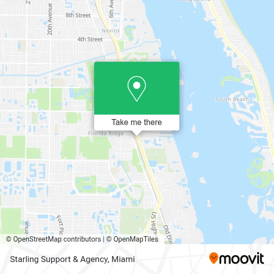 Starling Support & Agency map