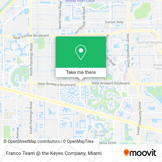 Franco Team @ the Keyes Company map
