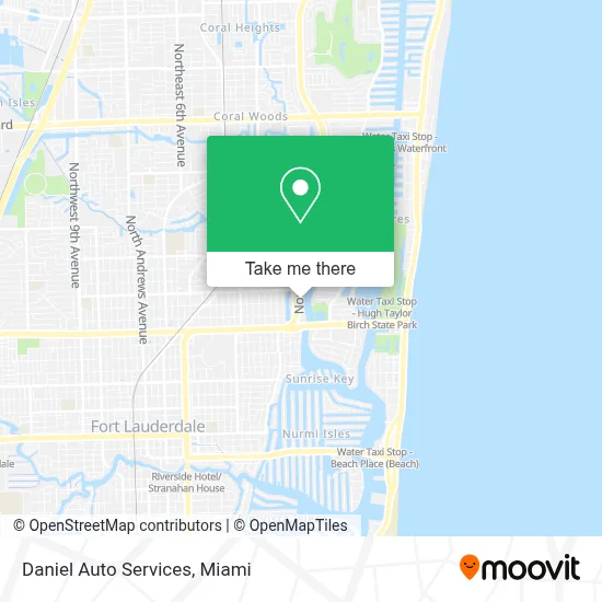 Daniel Auto Services map