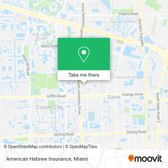 American Hebrew Insurance map