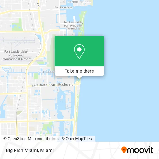 Big Fish Miami map