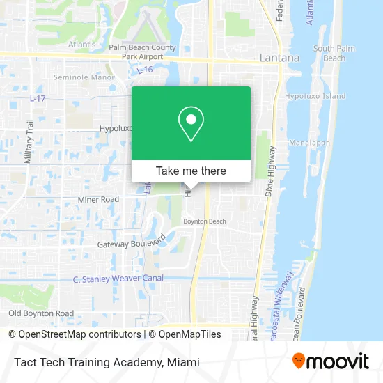 Tact Tech Training Academy map