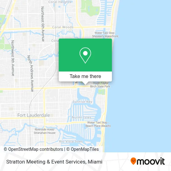 Stratton Meeting & Event Services map