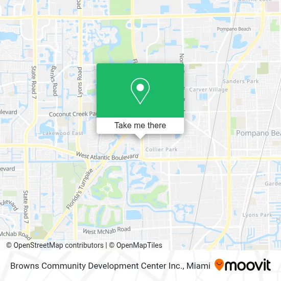 Browns Community Development Center Inc. map