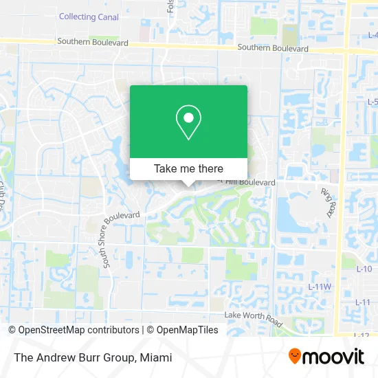 The Andrew Burr Group map