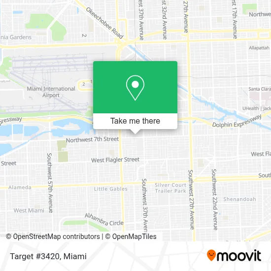 Target #3420 map