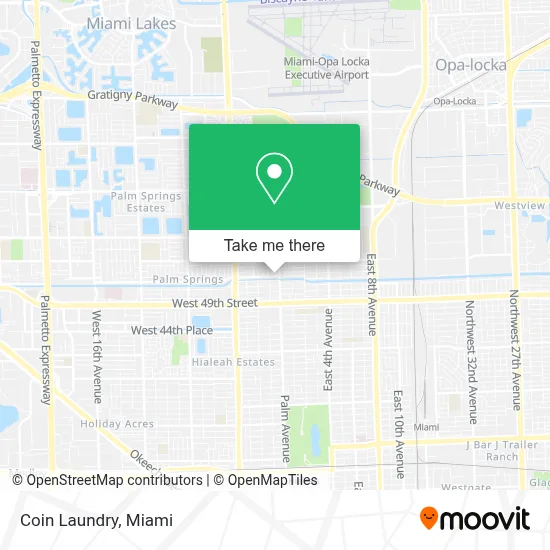 Coin Laundry map
