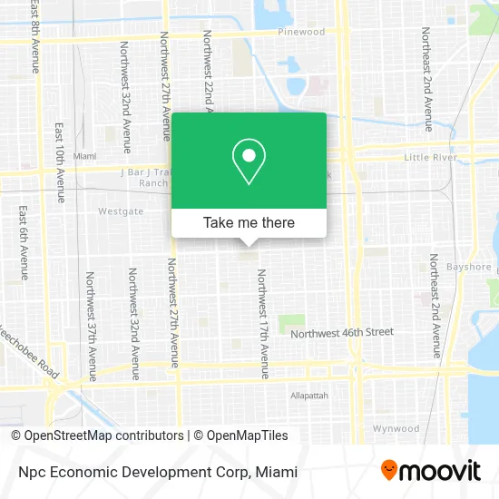 Npc Economic Development Corp map