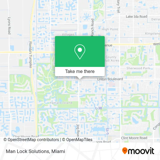 Man Lock Solutions map