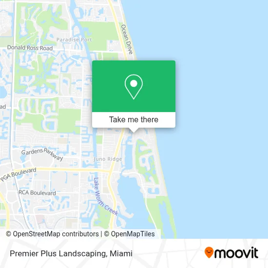 Premier Plus Landscaping map