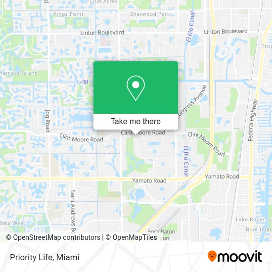 Priority Life map