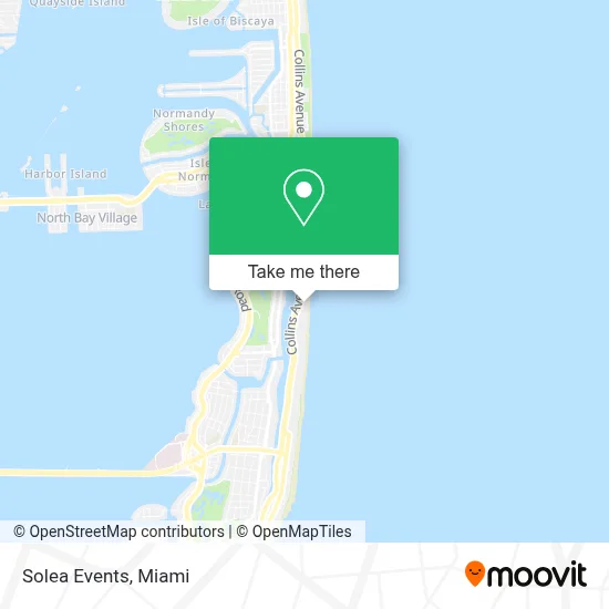 Solea Events map