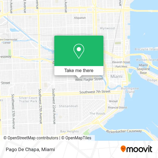 Pago De Chapa map