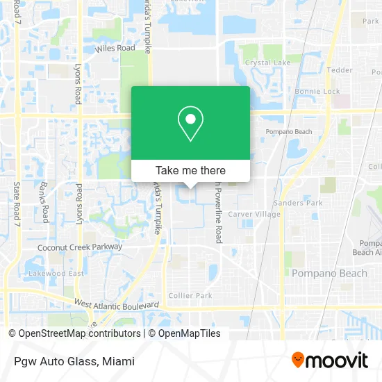 Pgw Auto Glass map