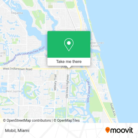 Mobil map