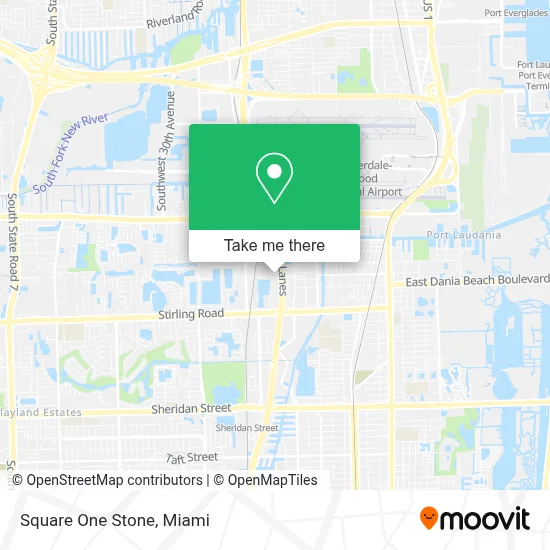 Square One Stone map