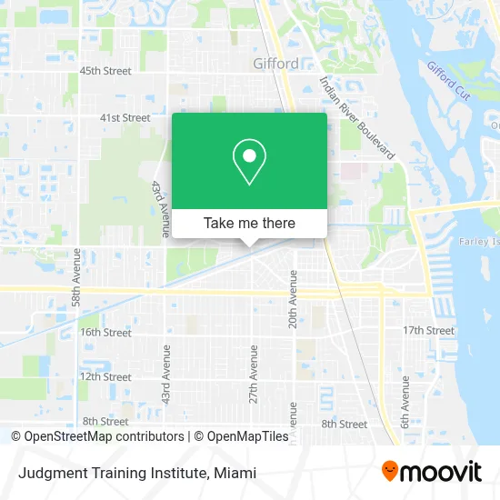 Judgment Training Institute map