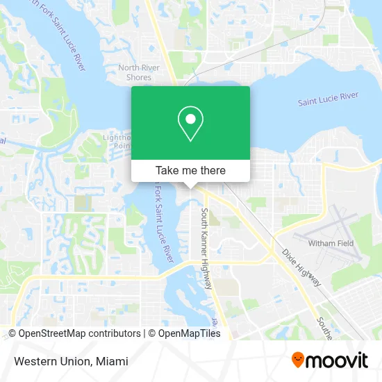 Western Union map