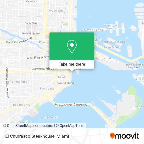 El Churrasco Steakhouse map