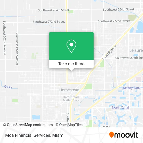 Mca Financial Services map