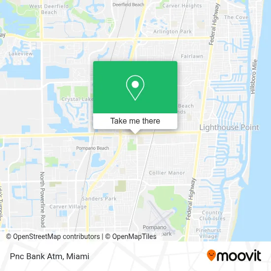 Pnc Bank Atm map
