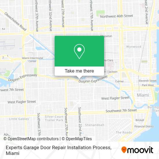 Experts Garage Door Repair Installation Process map