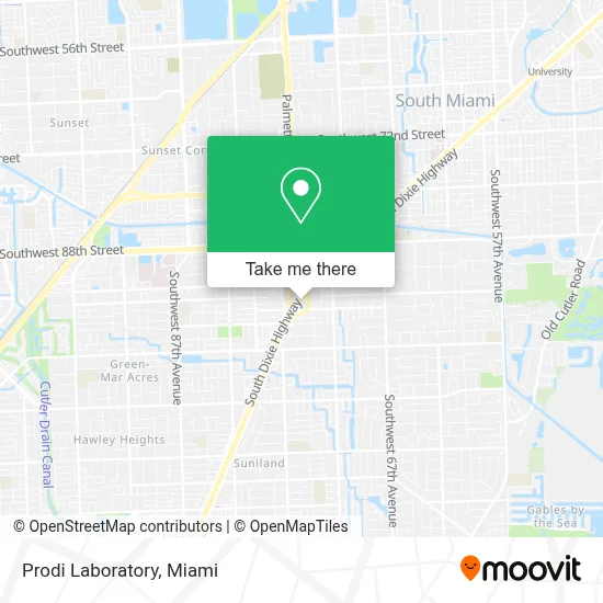 Prodi Laboratory map