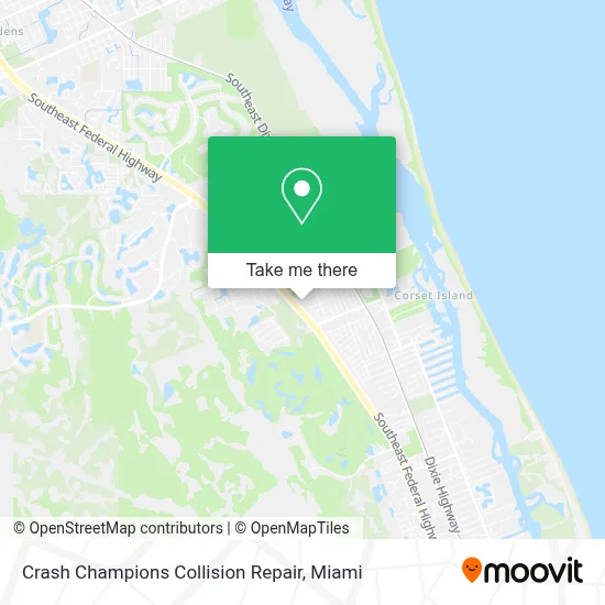Crash Champions Collision Repair map