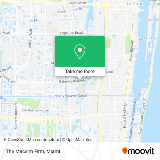 The Macsim Firm map