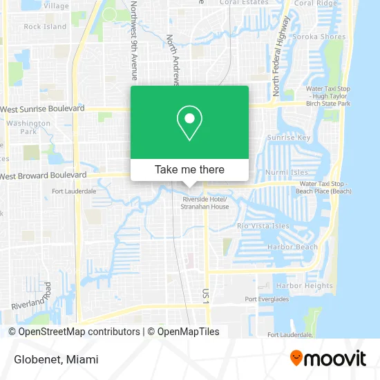 Globenet map