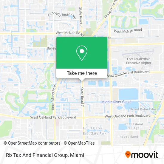 Rb Tax And Financial Group map