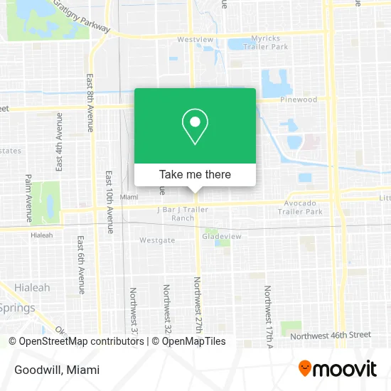Goodwill map